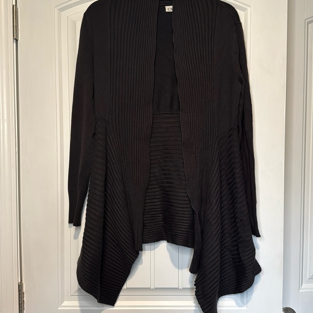 • Long Black Women’s Cardigan Sweater - Cato